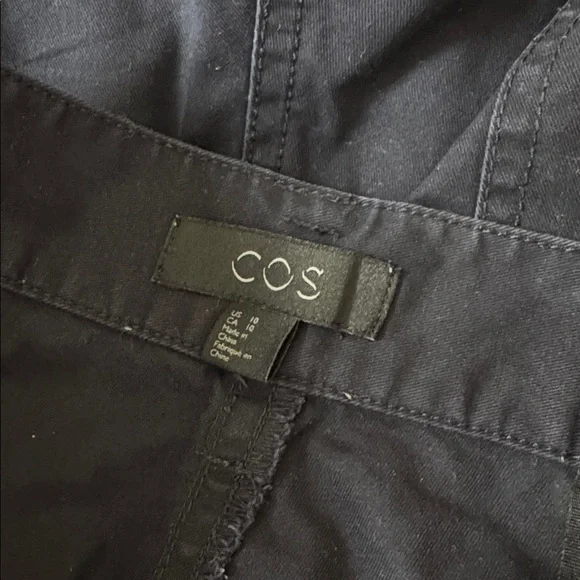 COS Barrel-Leg Cotton Chinos - sz 10 US - Picture 5 of 7